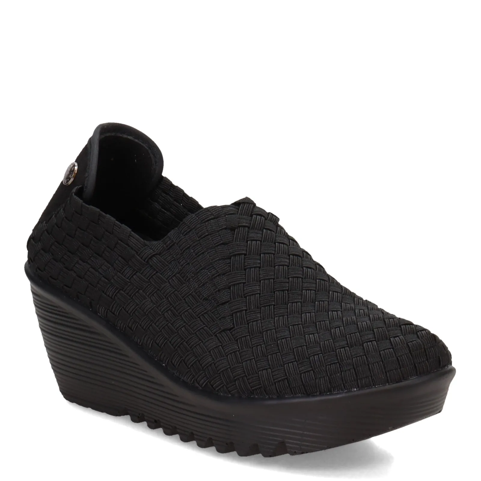 Hot Bernie Mev Women's , Gem Slip-on Wedge Shoe Black