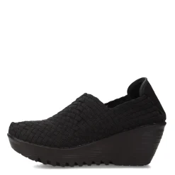 Hot Bernie Mev Women's , Gem Slip-on Wedge Shoe Black