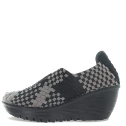 Bernie Mev Women's , Gem Slip-On Pewter Multi