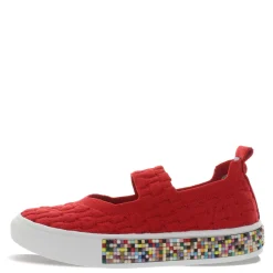 Best Bernie Mev Women's , Marguerite Slip-On Red