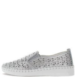 New Bernie Mev Women's , TW102 Slip-On Silver