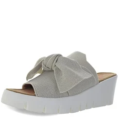 Clearance Bernie Mev Women's , Venti Freesia Sandal Nude Silver