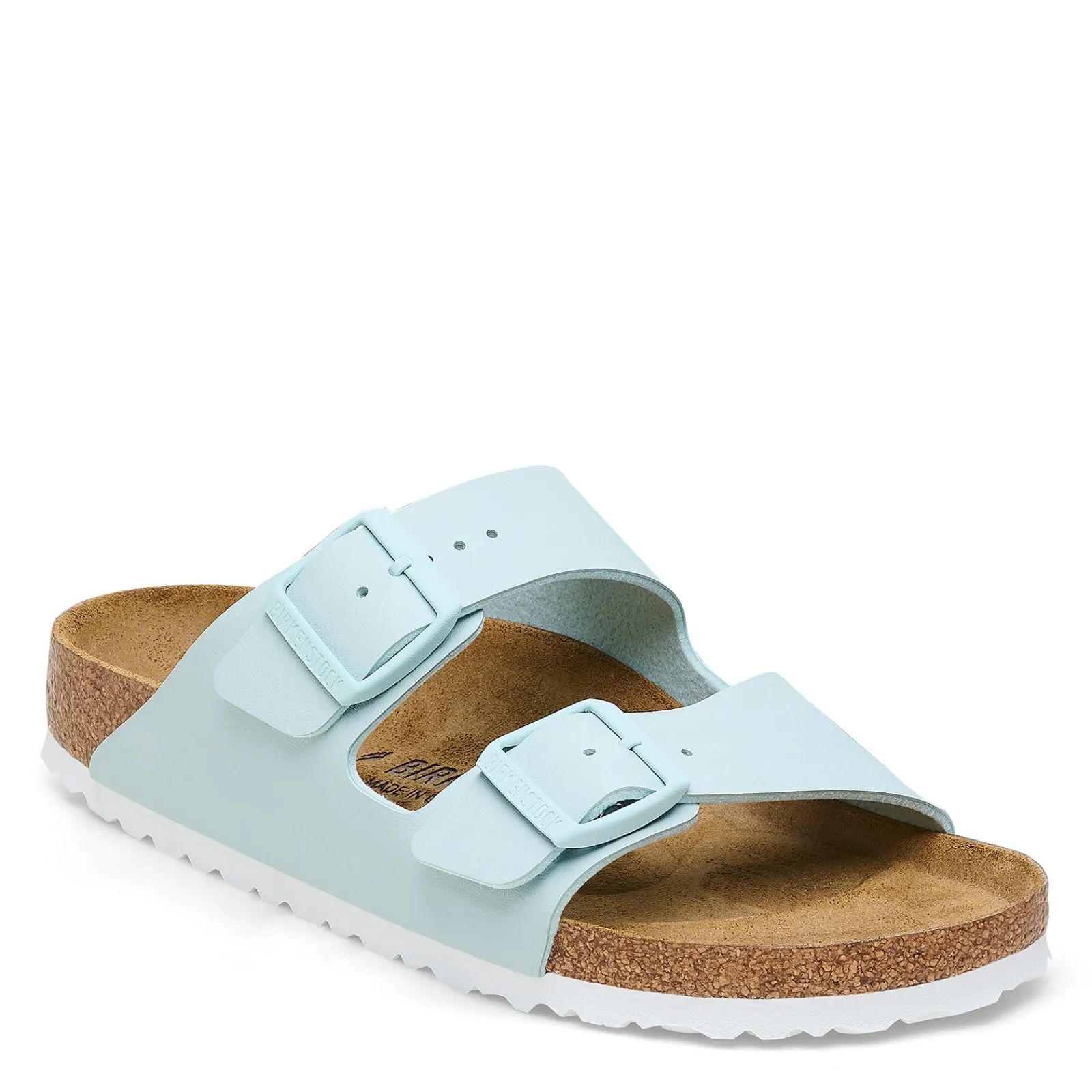 Hot Birkenstock Women's , Arizona Slide Sandal - Narrow Fit Surf Green