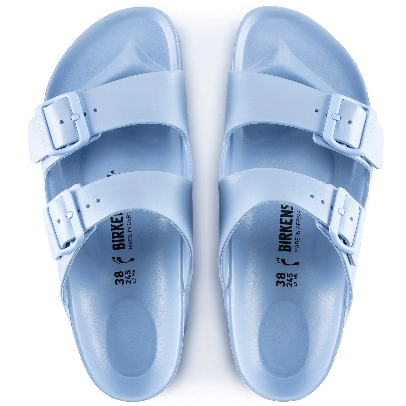 Best Birkenstock Women's , Arizona Essentials EVA Slide Dusty Blue