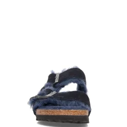 Birkenstock Women's , Arizona Shearling Lined Sandal - Narrow Width Midnight