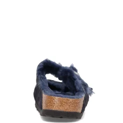 Birkenstock Women's , Arizona Shearling Lined Sandal - Narrow Width Midnight