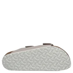 Birkenstock Women's , Arizona Soft Footbed Sandal - Narrow Width Grey Suede