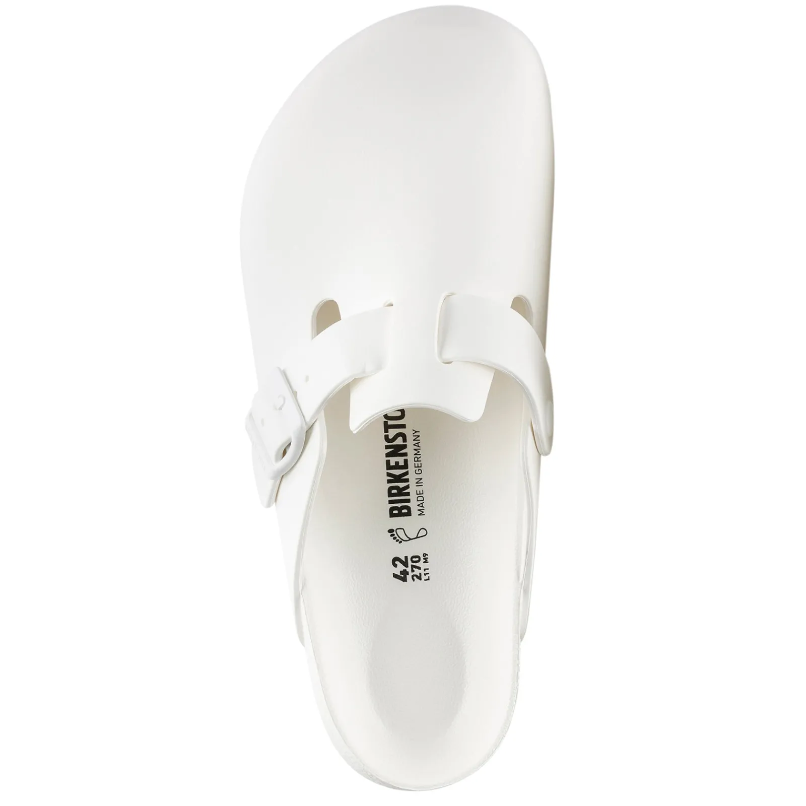 Outlet Birkenstock Women's , Boston Essentials EVA Clog - Narrow Fit White