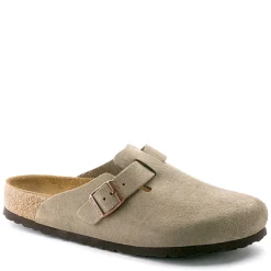 New Birkenstock Women's , Boston Soft Footbed Taupe