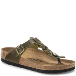 Outlet Birkenstock Women's , Gizeh Braid Sandal - Regular Width Green