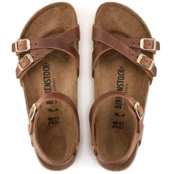 Birkenstock Women's , Kumba Sandal - Regular Width Cognac