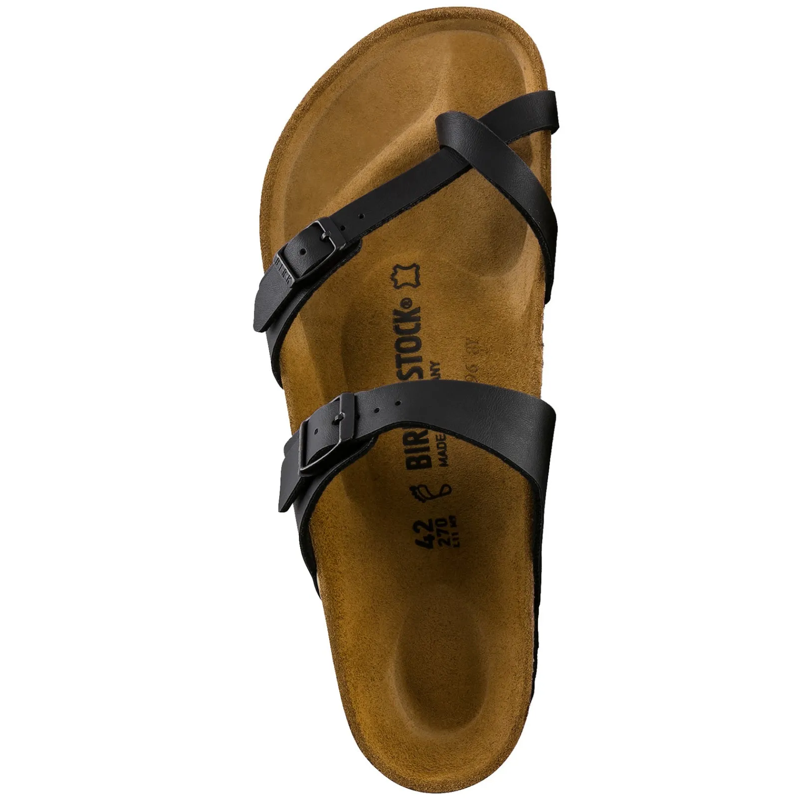 Hot Birkenstock Women's , Mayari Sandal - Narrow Fit Black Birko-Flor