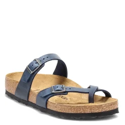 Clearance Birkenstock Women's , Mayari Thong Sandal - Regular Width Navy Oiled