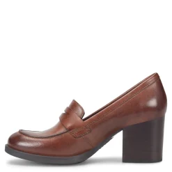 Born Women's , Holliston Loafer Pump Brown