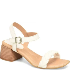 Best Born Women's , Simone Sandal White