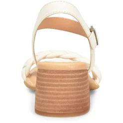 Best Born Women's , Simone Sandal White