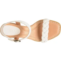 Best Born Women's , Simone Sandal White
