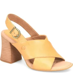 Hot Born Women's , Tessa Sandal Yellow