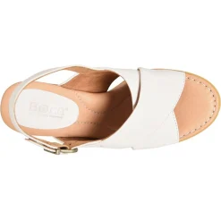 Born Women's , Tessa Sandal White