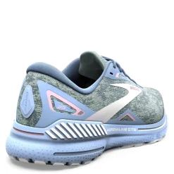 Online Brooks Women's , Adrenaline GTS 23 Running Shoe Blue/Open Air/Pink