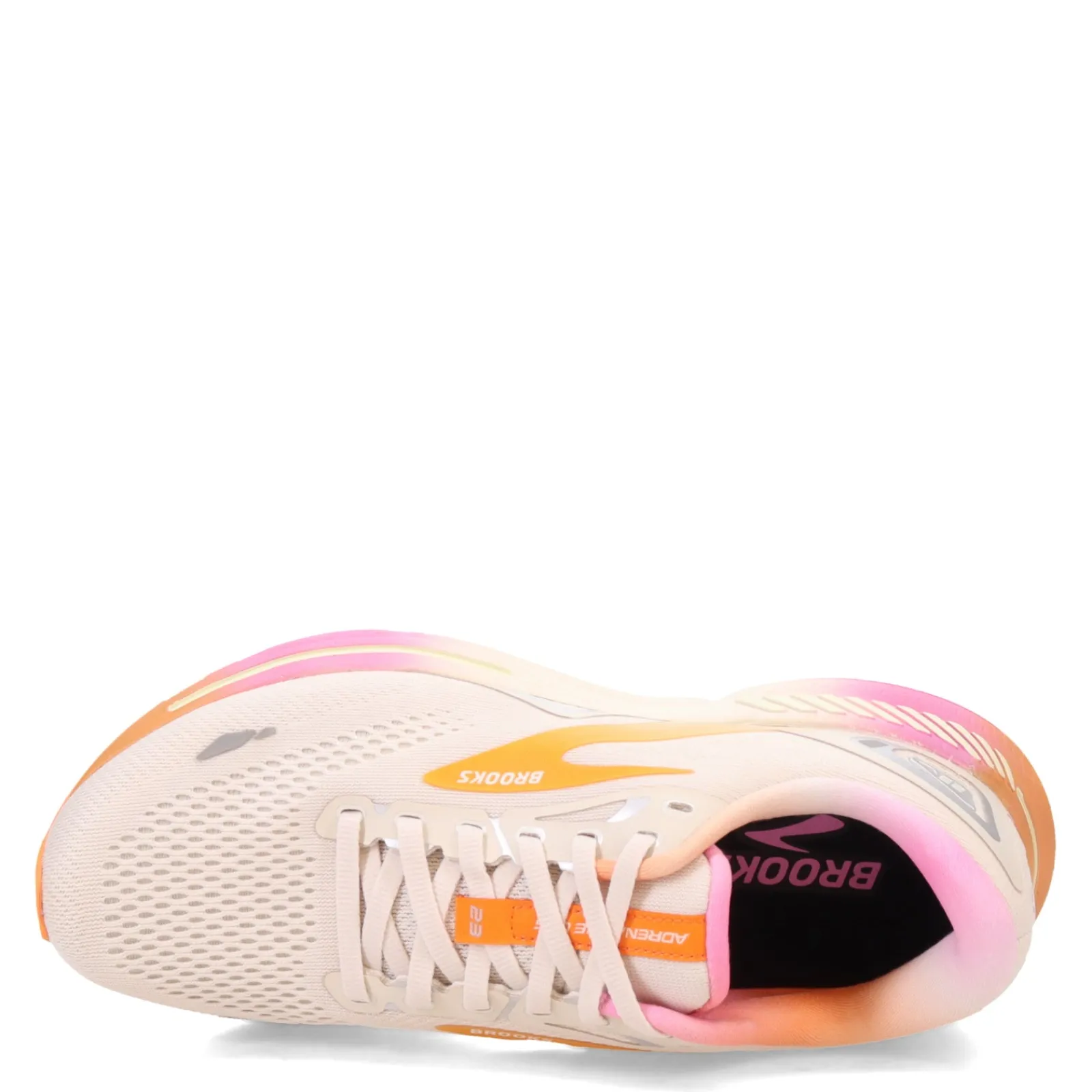 Sale Brooks Women's , Adrenaline GTS 23 Running Shoe White Sand/Sunset/Fuchsia