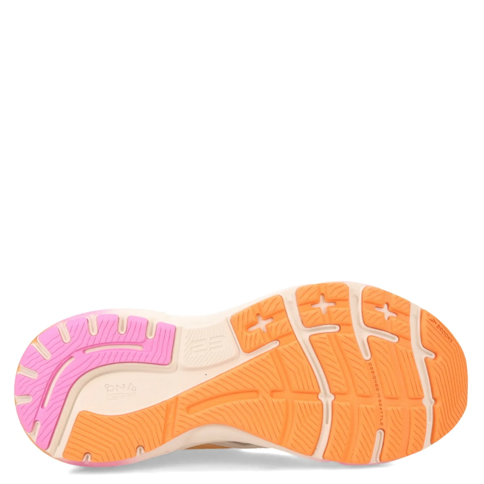 Sale Brooks Women's , Adrenaline GTS 23 Running Shoe White Sand/Sunset/Fuchsia