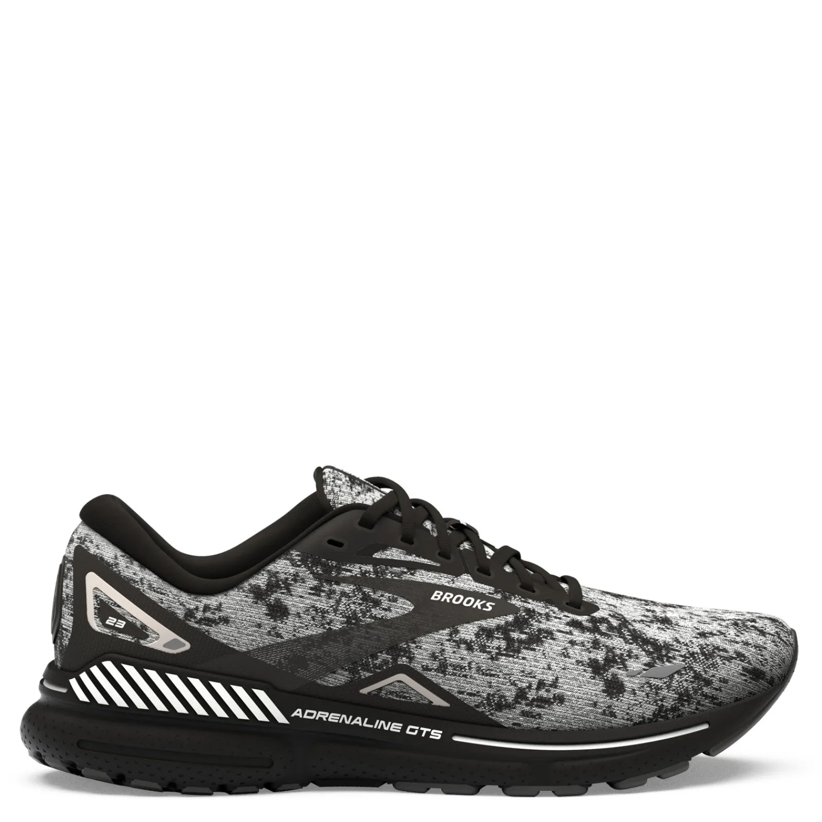 New Brooks Women's , Adrenaline GTS 23 Running Shoe - Wide Width White/Grey/Black