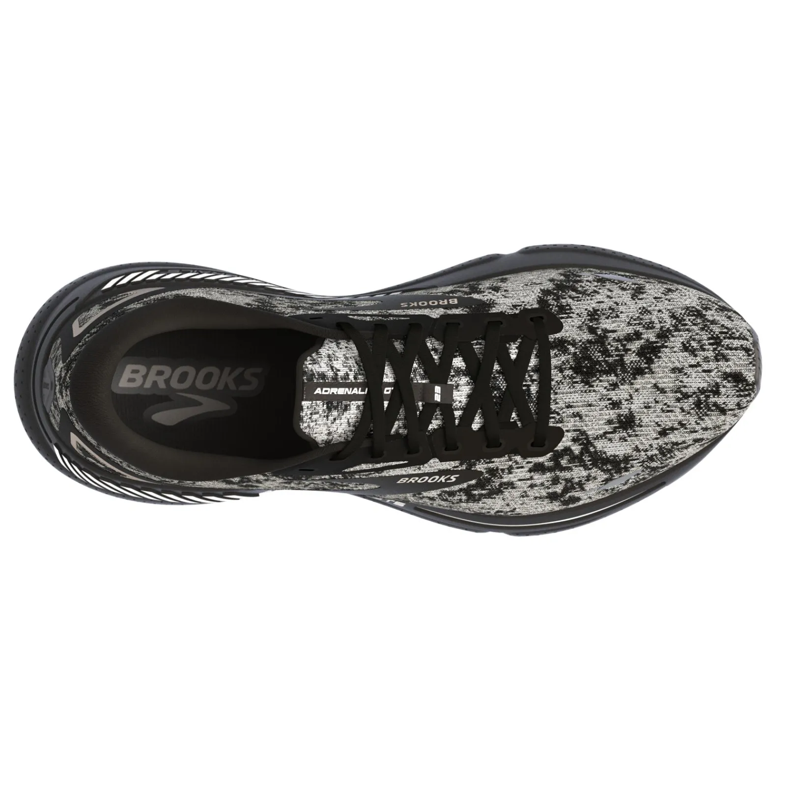 New Brooks Women's , Adrenaline GTS 23 Running Shoe - Wide Width White/Grey/Black