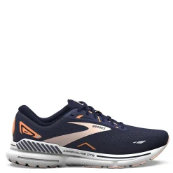 Outlet Brooks Women's , Adrenaline GTS 23 Running Shoe Navy/Peach