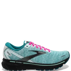 Best Brooks Women's , Ghost 14 Running Shoe White/Black/Blue