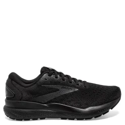 Sale Brooks Women's , Ghost 16 Running Shoe - Wide Width Black/Black