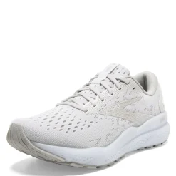 New Brooks Women's , Ghost 16 Running Shoe White/White/Grey