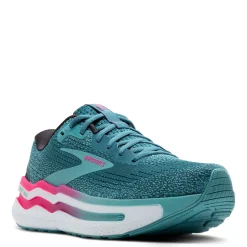 Discount Brooks Women's , Ghost Max 2 Running Shoe Storm Blue/Knockout Pink/Aqua