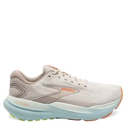 Brooks Women's , Glycerin 21 Running Shoe Coconut/Aqua/Autumn Sunset
