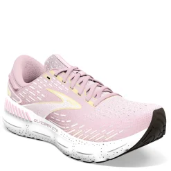 Outlet Brooks Women's , Glycerin GTS 20 Running Shoe Pink/Yellow/White