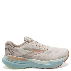 Online Brooks Women's , Glycerin GTS 21 Running Shoe Coconut/Aqua/Autumn Sunset