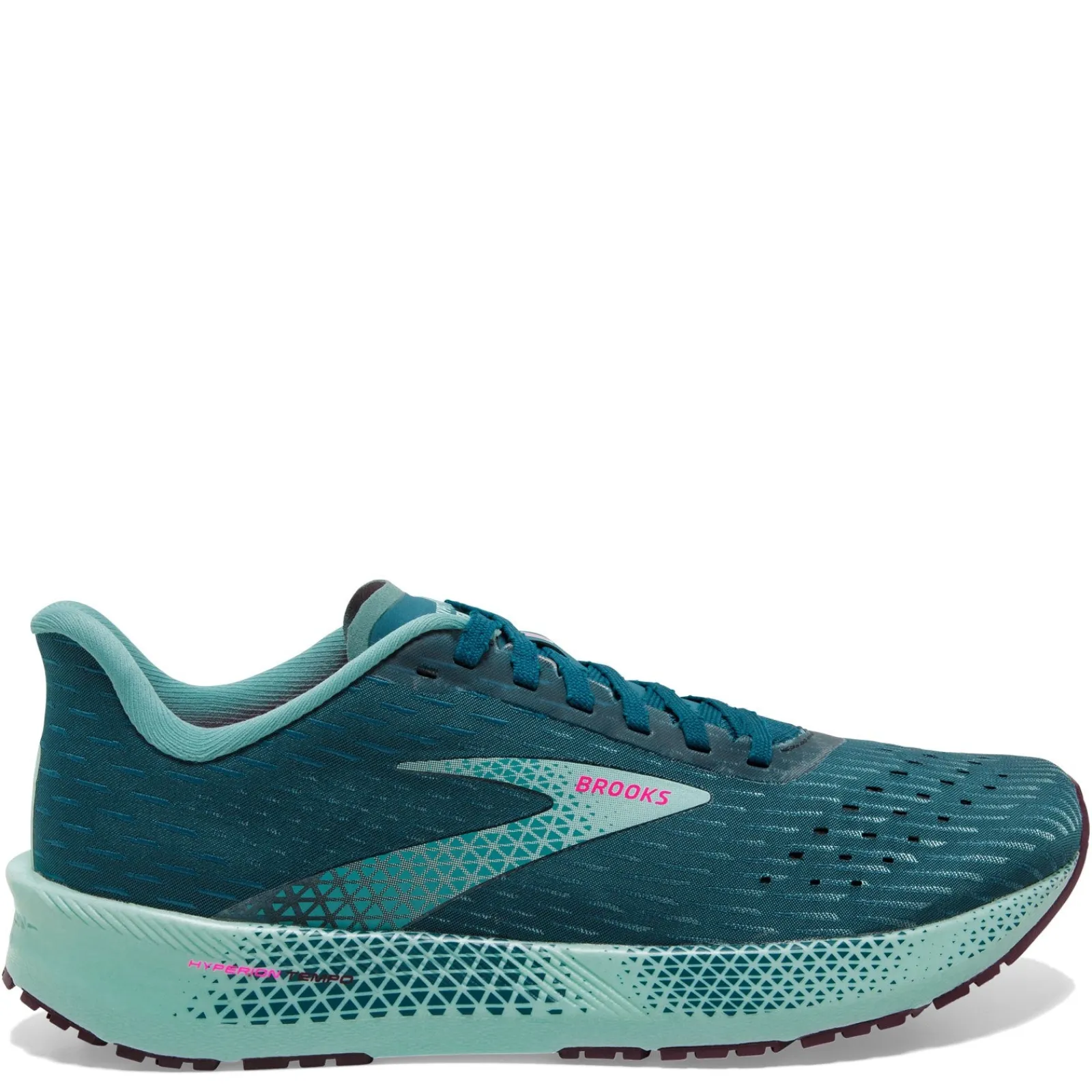 Clearance Brooks Women's , Hyperion Tempo Running Shoe Blue Coral/Blue