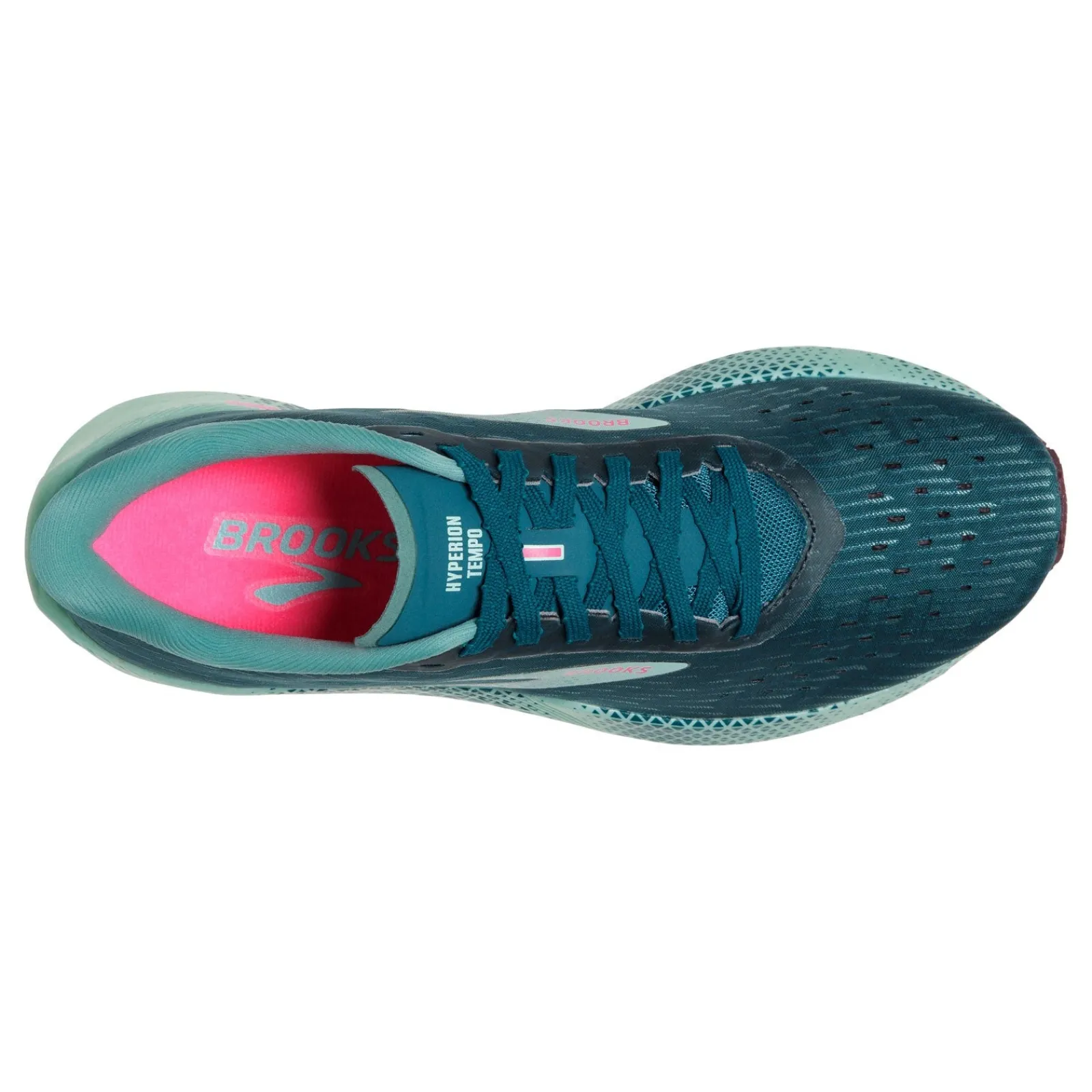 Clearance Brooks Women's , Hyperion Tempo Running Shoe Blue Coral/Blue