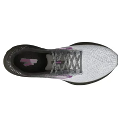 Discount Brooks Women's , Launch 10 Running Shoe - Wide Width Black/White/Violet