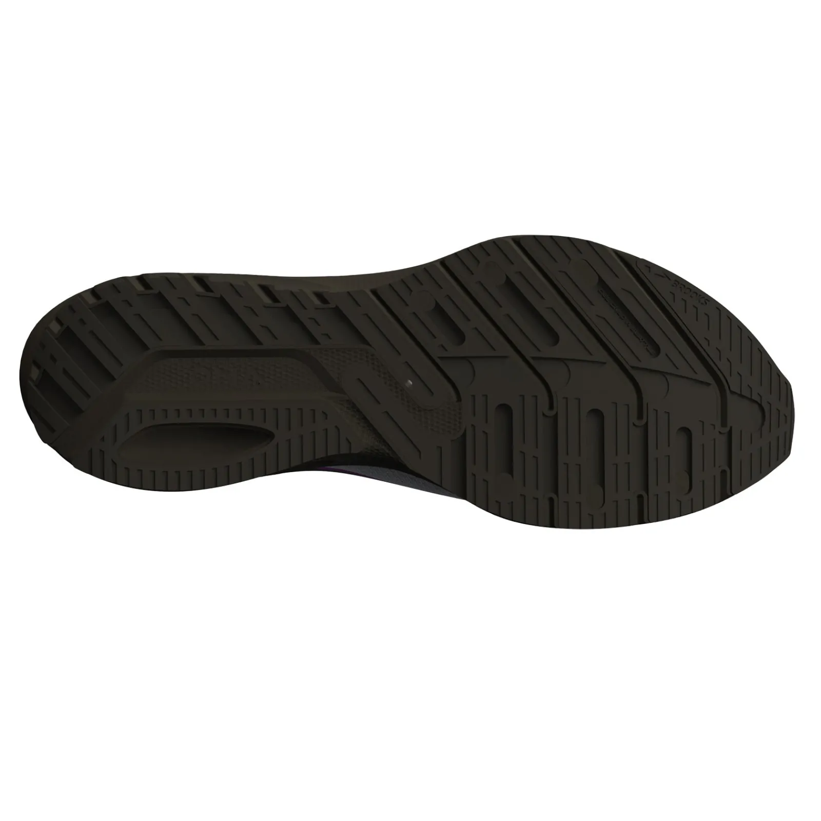 Discount Brooks Women's , Launch 10 Running Shoe - Wide Width Black/White/Violet