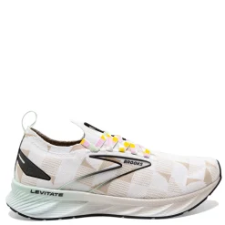 Brooks Women's , Levitate Stealthfit 6 Running Shoe White/Green
