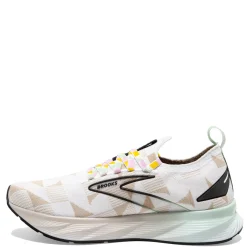 Brooks Women's , Levitate Stealthfit 6 Running Shoe White/Green