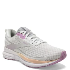 Discount Brooks Women's , Trace 3 Running Shoe White/Orchid/Apricot