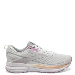 Discount Brooks Women's , Trace 3 Running Shoe White/Orchid/Apricot