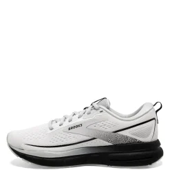 New Brooks Women's , Trace 3 Running Shoe - Wide Width White/Oyster/Black