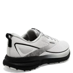 New Brooks Women's , Trace 3 Running Shoe - Wide Width White/Oyster/Black