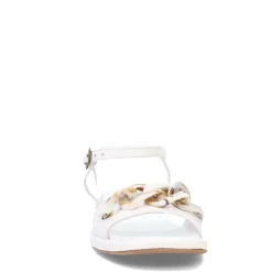 Hot Bueno Women's , Elaine Sandal White