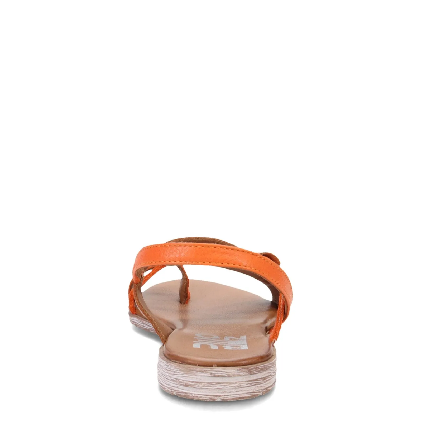 Online Bueno Women's , Yuki Sandal Orange Gold Multi