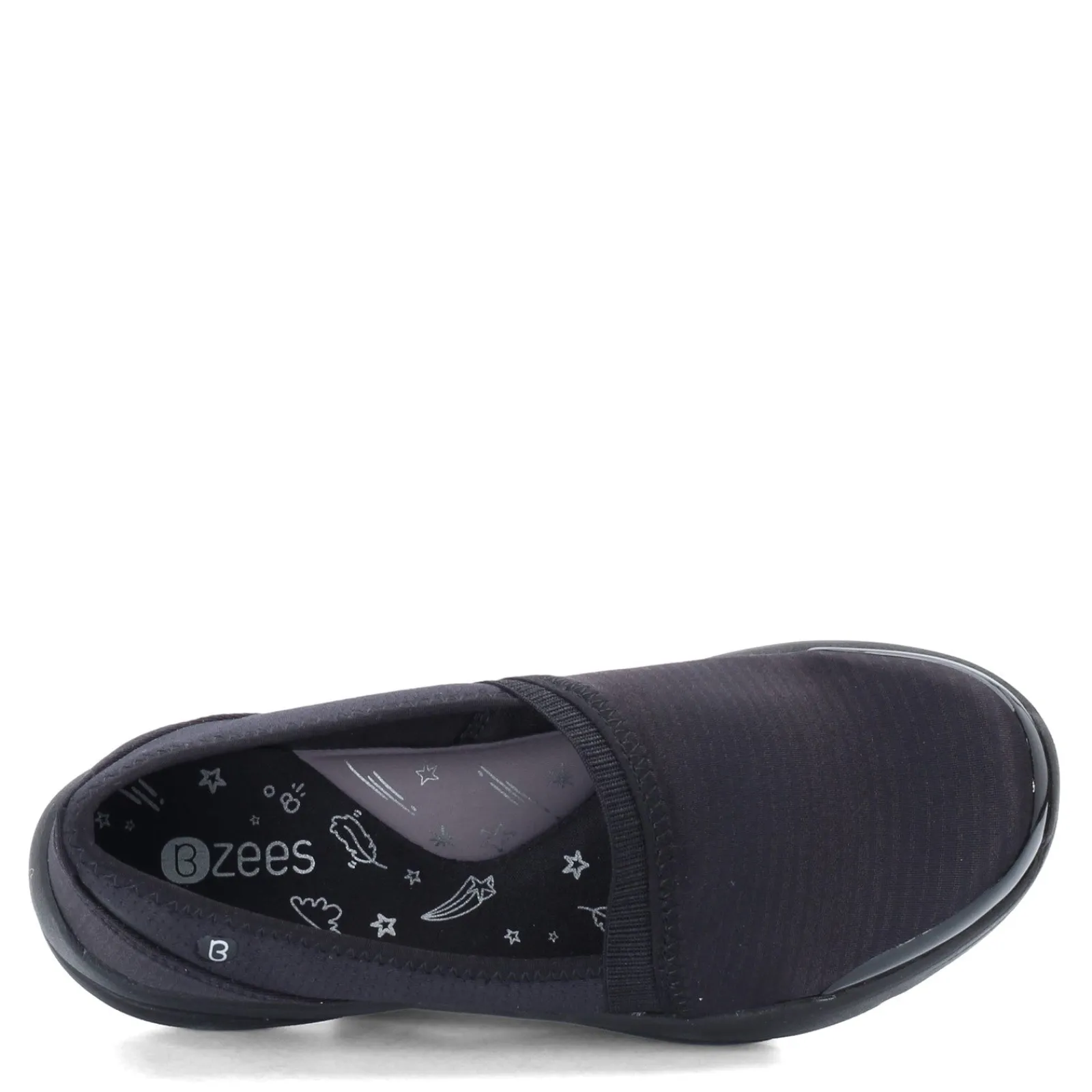 Best Bzees Women's , Lollipop Slip-On Black