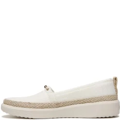 Hot Bzees Women's , Maui Slip-On White Palm Leaf